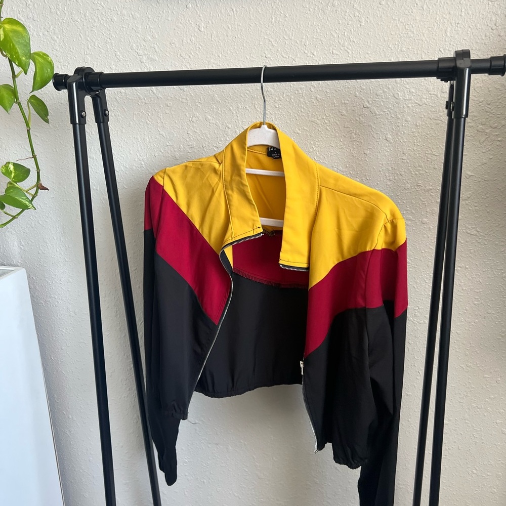 Cropped Athletic Jacket
